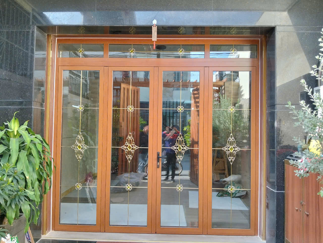 Cửa Nhôm Sunfa Kính Nano Đồng